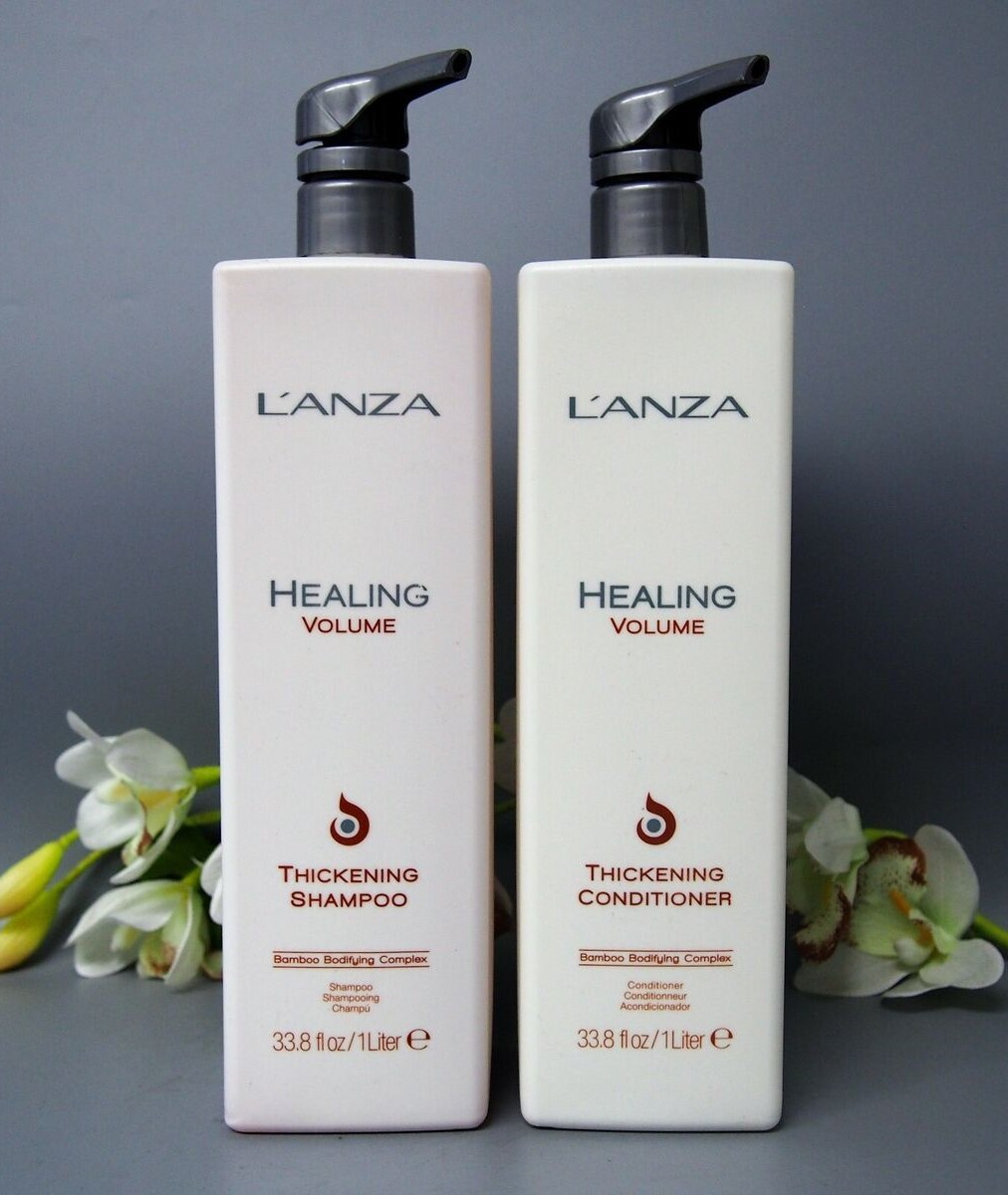 Шампунь для надання обʼєму LʼANZA Healing Volume Shampoo, 950 ml - 3